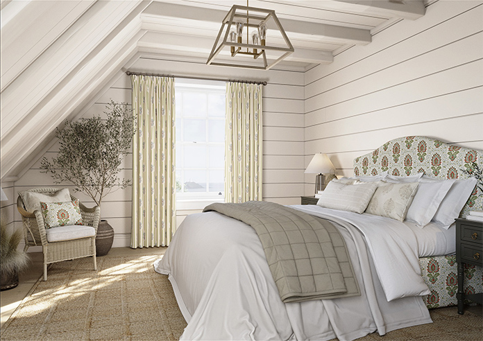 Petal & Block Bolli Stripe, Neem - Made to Measure Curtains - Image 7